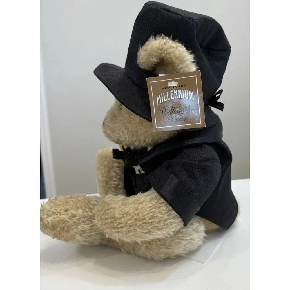 Vintage Frederick Atkins Dillard's 1999 Ring In The Millennium Teddy Bear